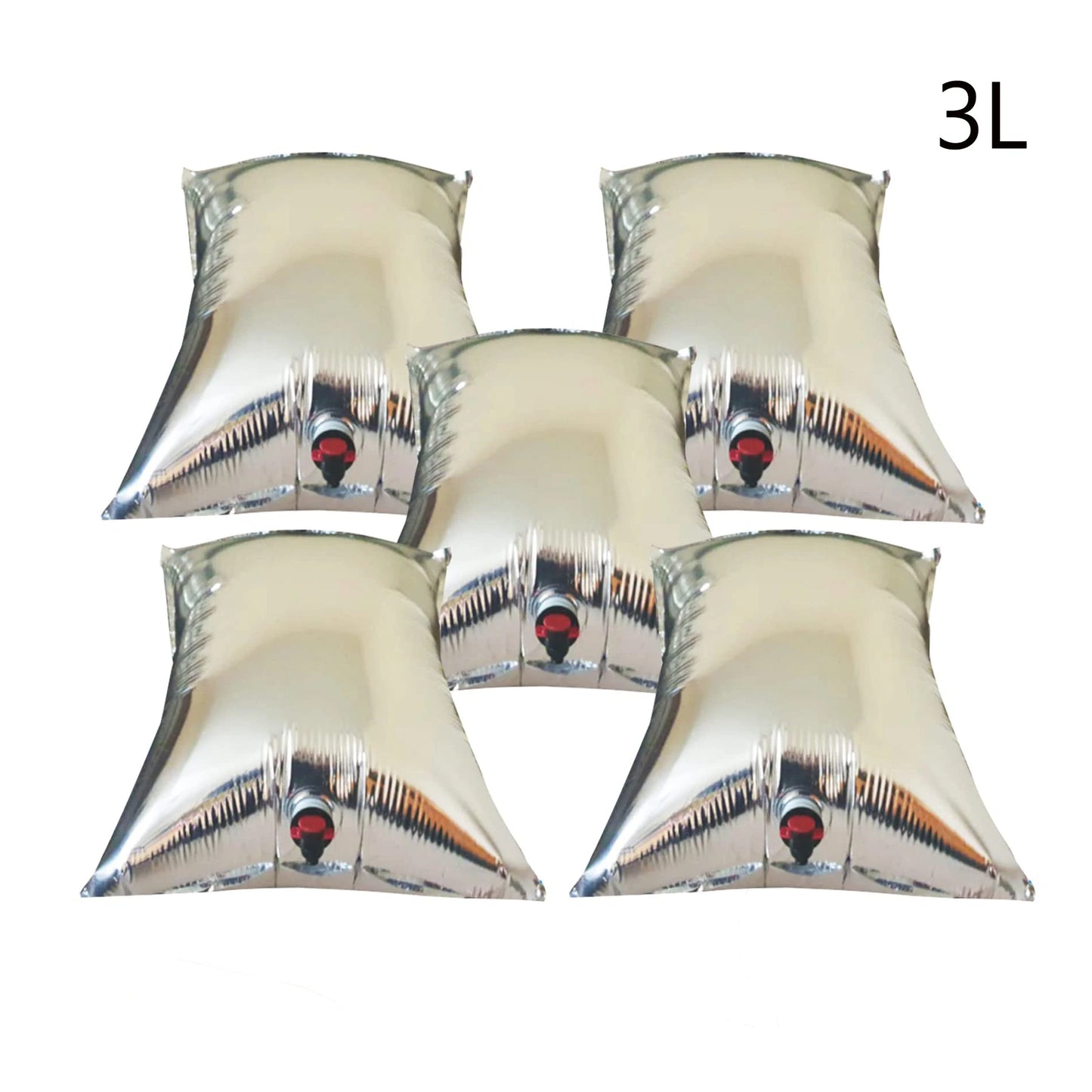 5Pcs Emergency Water Bag 3L